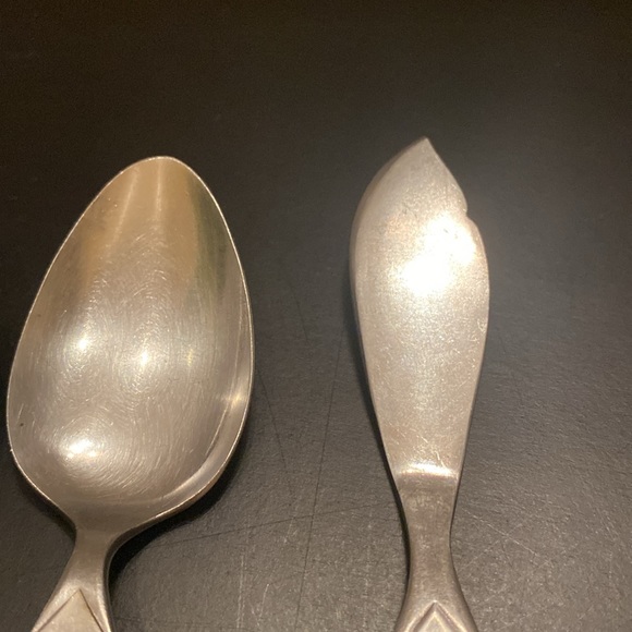 SRI stainless steel Cortina Japan 5 piece fork, spoon, butter knife flatware - Picture 4 of 8